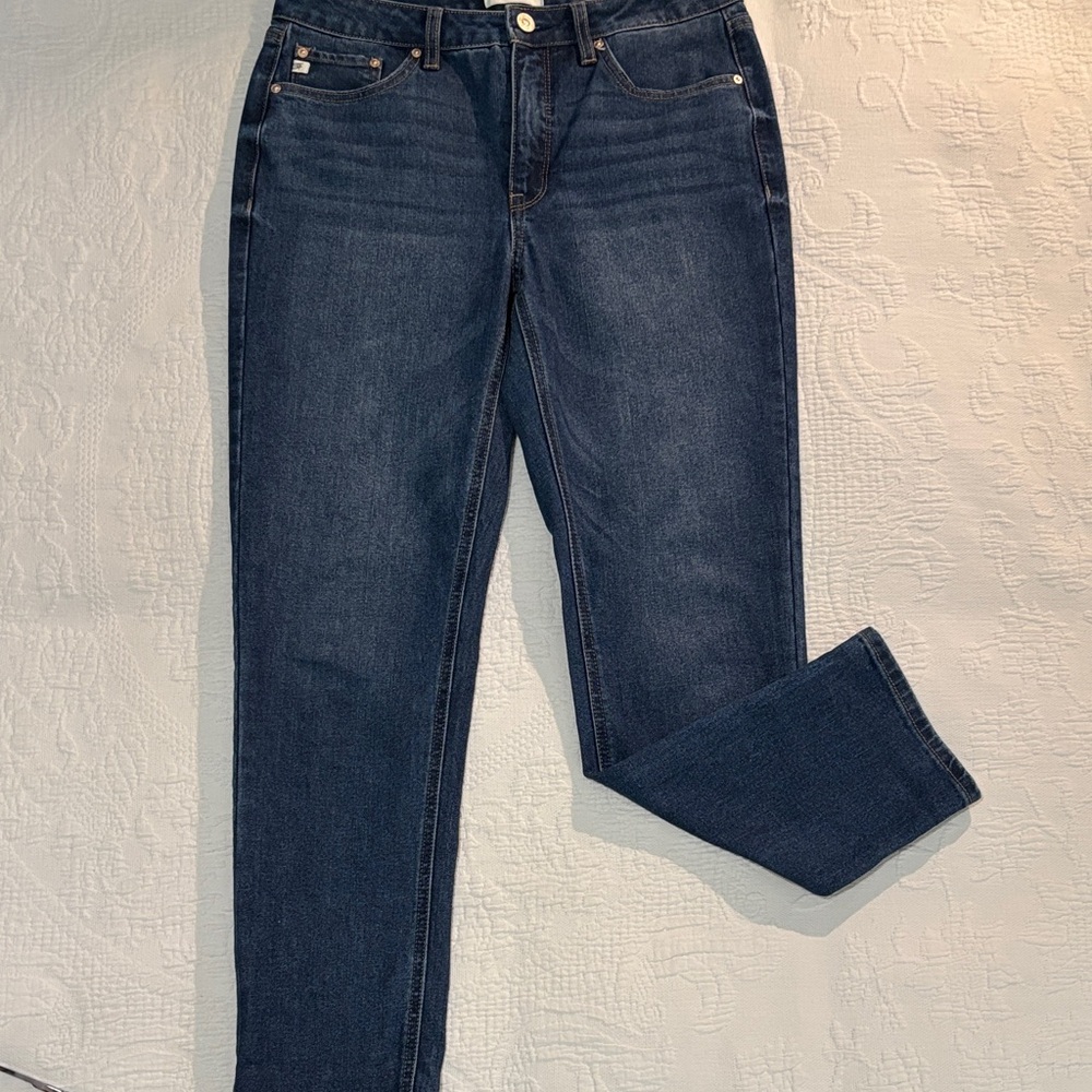 Seven7 Women's Dark Indigo Skinny Jeans